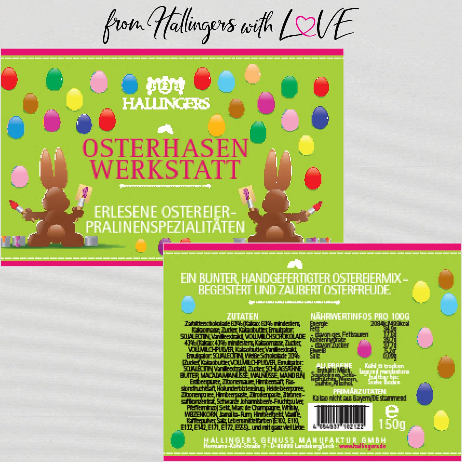 hallingers-pralinen-osterhasen-werkstatt-ostereier-150g-dose image 6