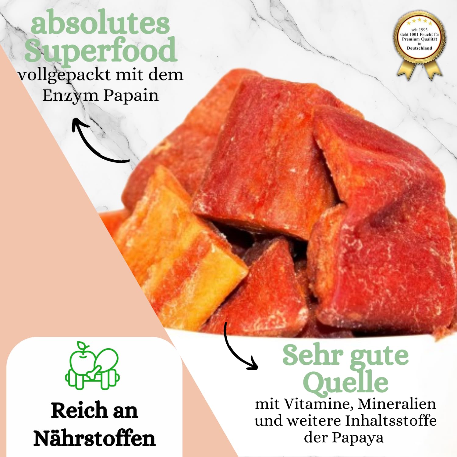 1001-frucht-trockenfr-chte-papaya-ungezuckert-500-g-ungeschwefelt image 4
