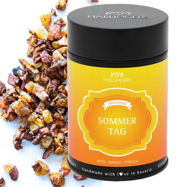 hallingers-sommertag-fr-chtetee-lose-110g-apfel-mango-pfirsich image 1