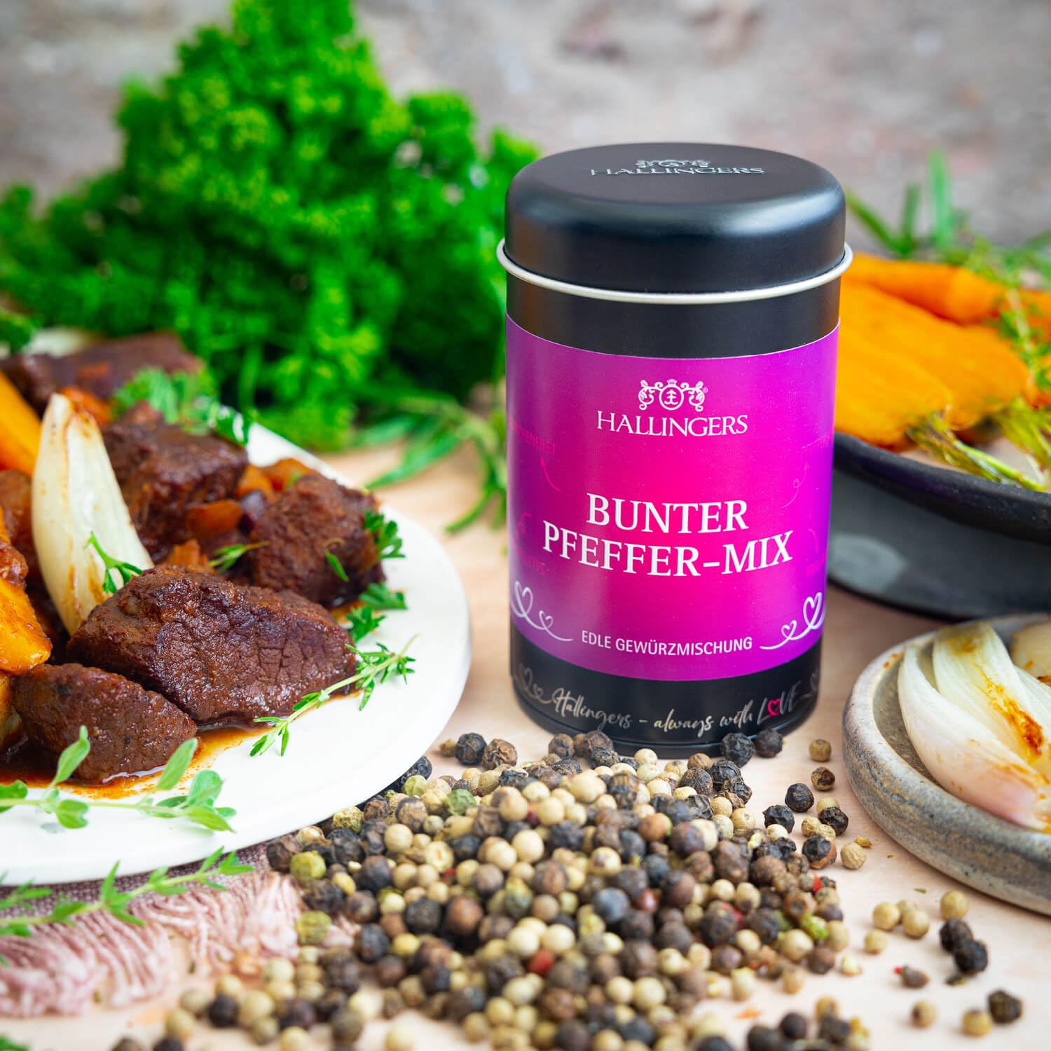 hallingers-kochen-bunter-pfeffer-mix-gew-rz-aromadose-95g image 2