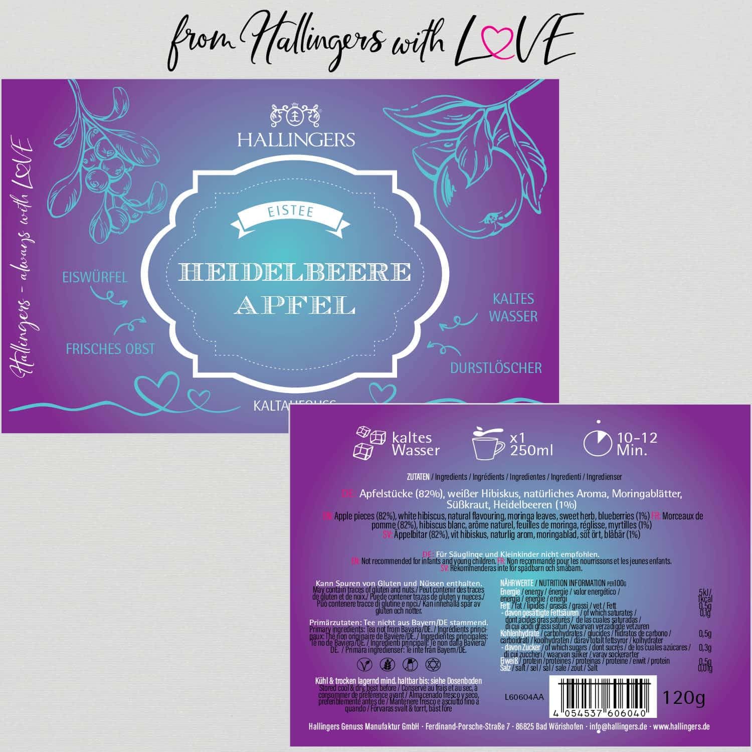 hallingers-tee-heidelbeere-apfel-cold-brew-120g-dose image 6