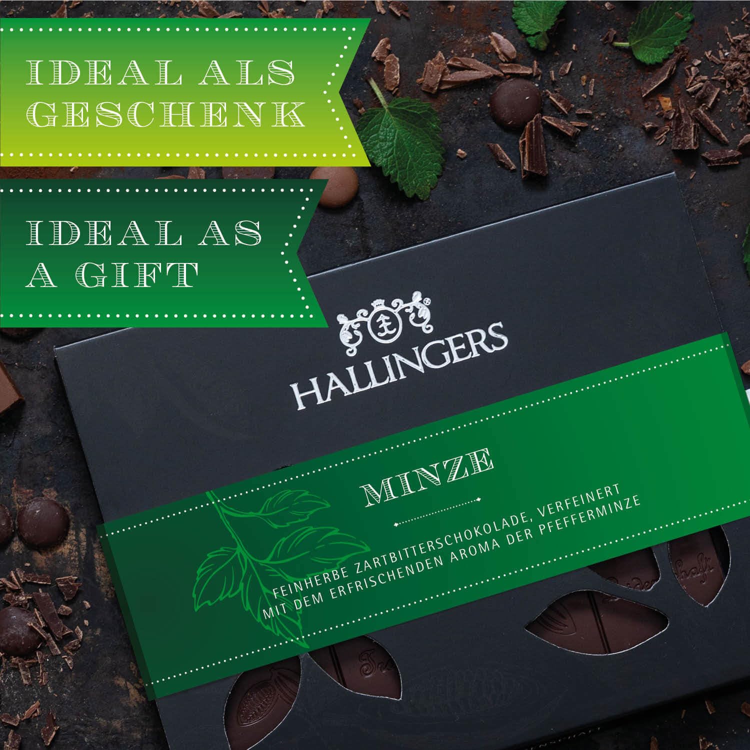 hallingers-schokolade-minze-vegane-tafel-10x-edelkakao image 3