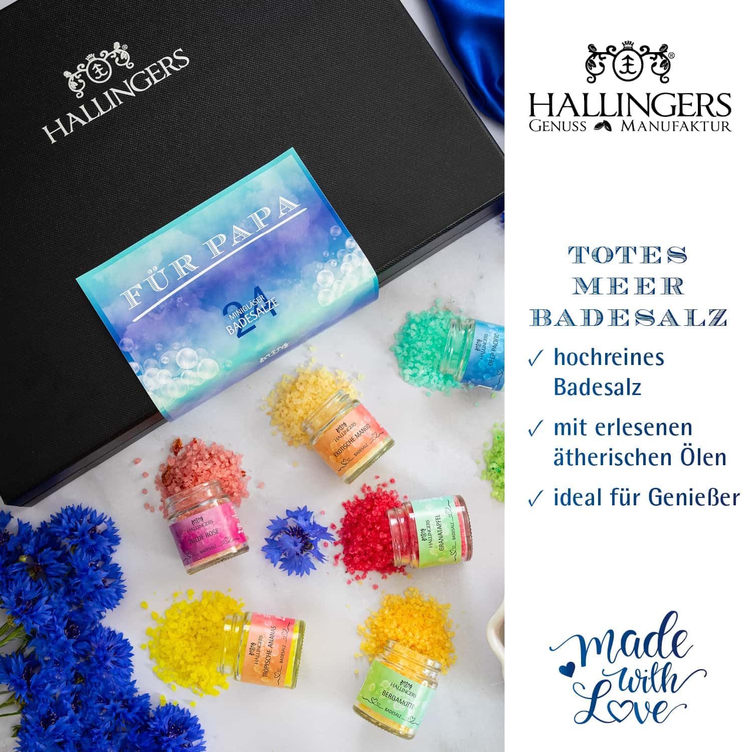 hallingers-wellness-f-r-papa-badesalz-set-24tlg-840g-vatertag image 2