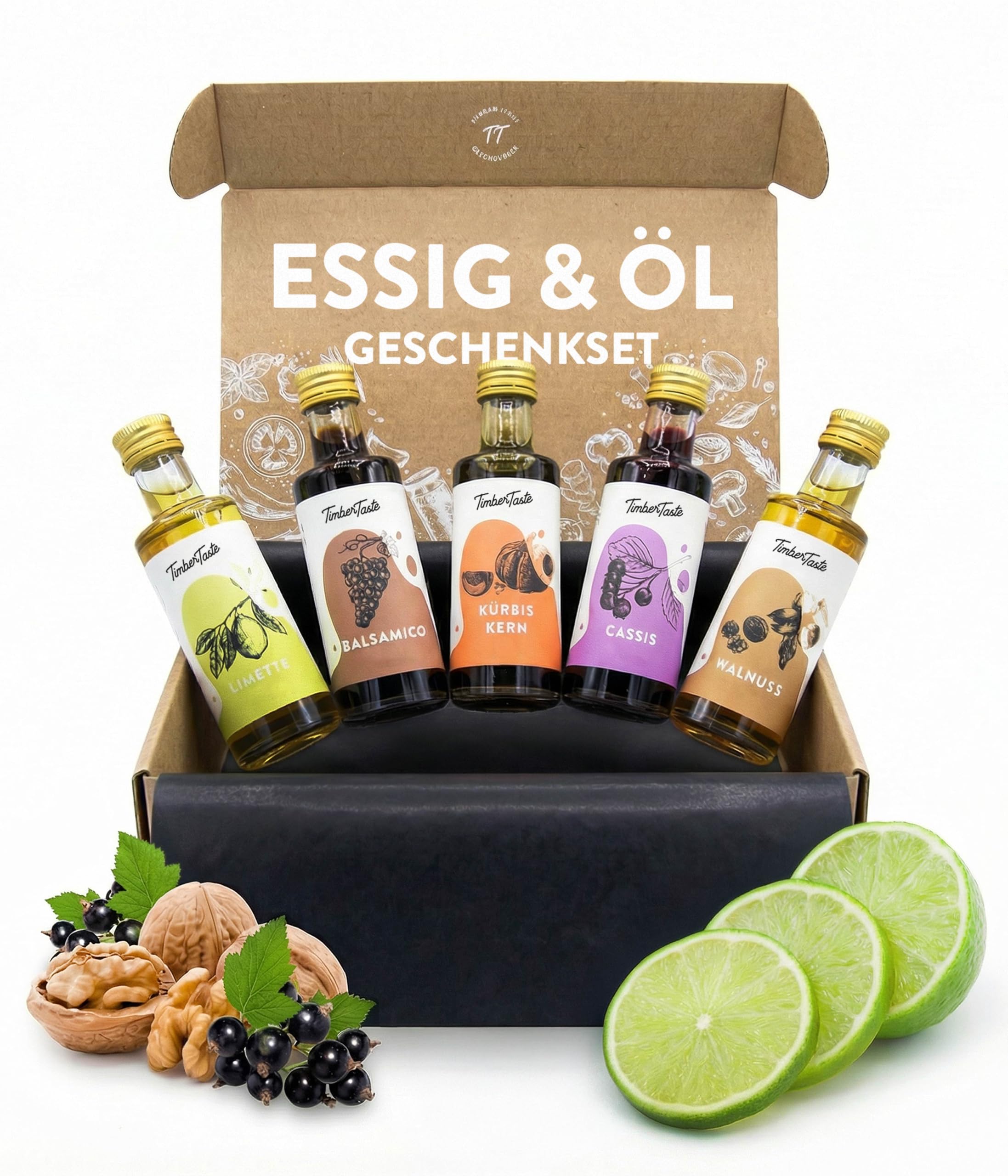timber-taste-essig-l-geschenkset-5x40-ml-nussig-f-r-frauen image 1