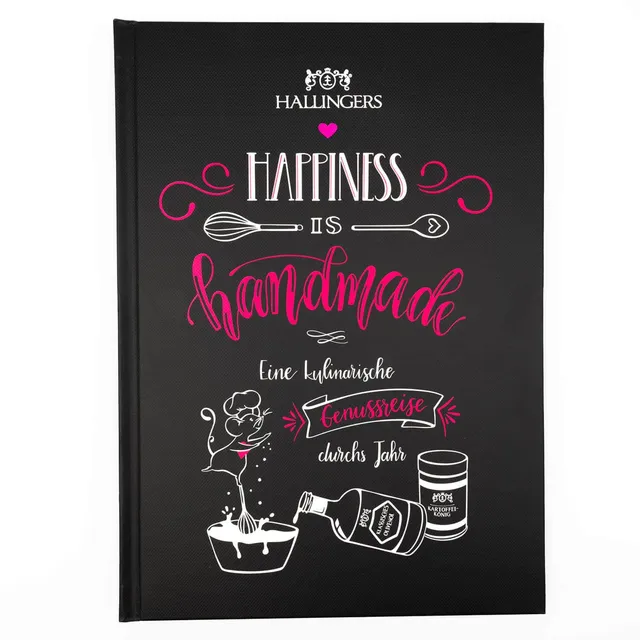 hallingers-kochen-kochbuch-happiness-is-handmade-geschenk image 1