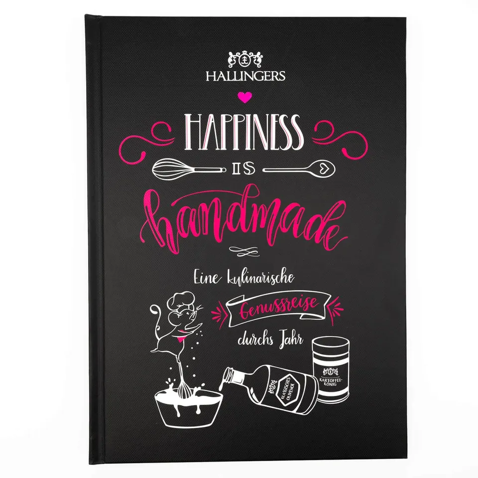 hallingers-kochen-kochbuch-happiness-is-handmade-geschenk image 1