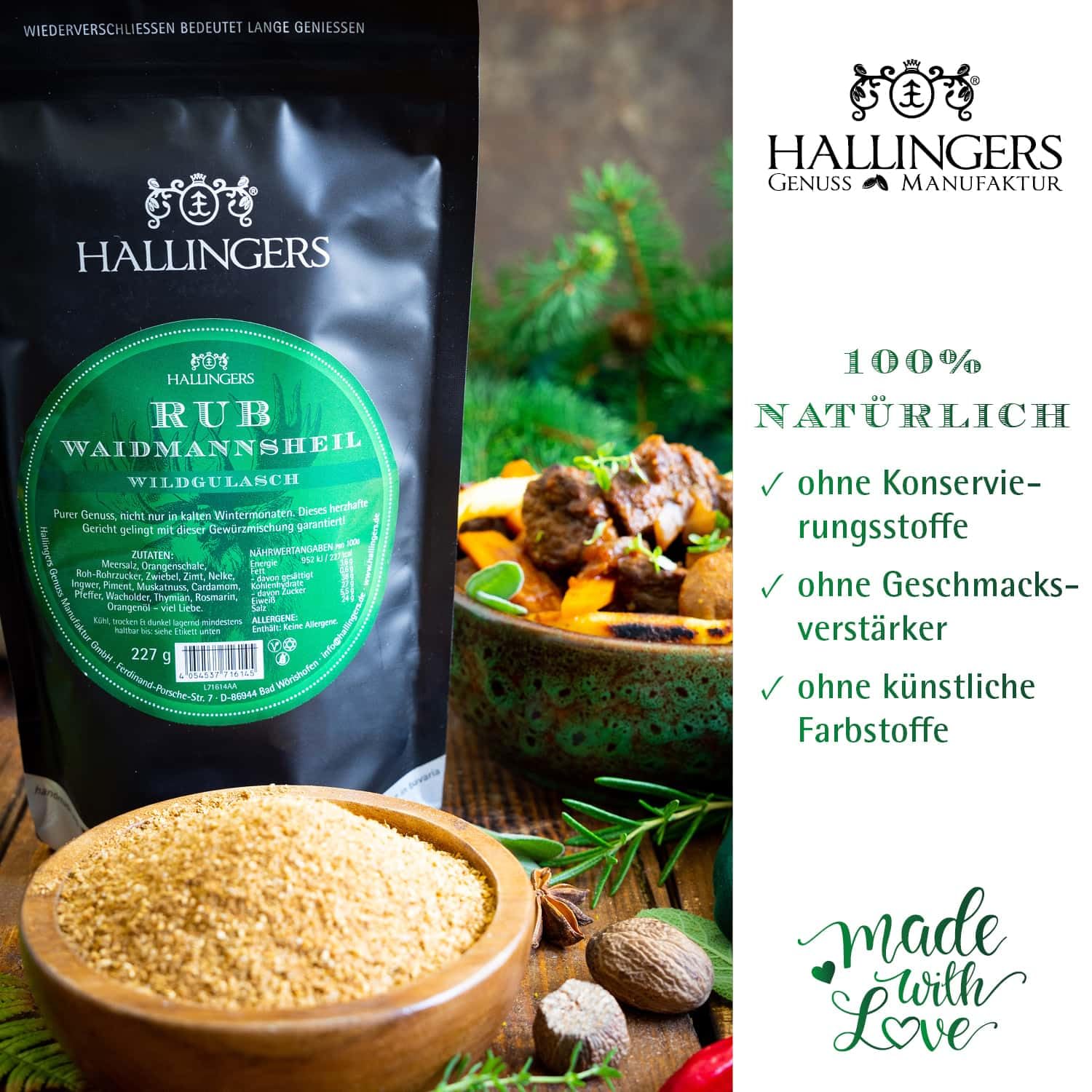 hallingers-kochen-wildgulasch-rub-bbq-j-ger-geschenk-227g image 4