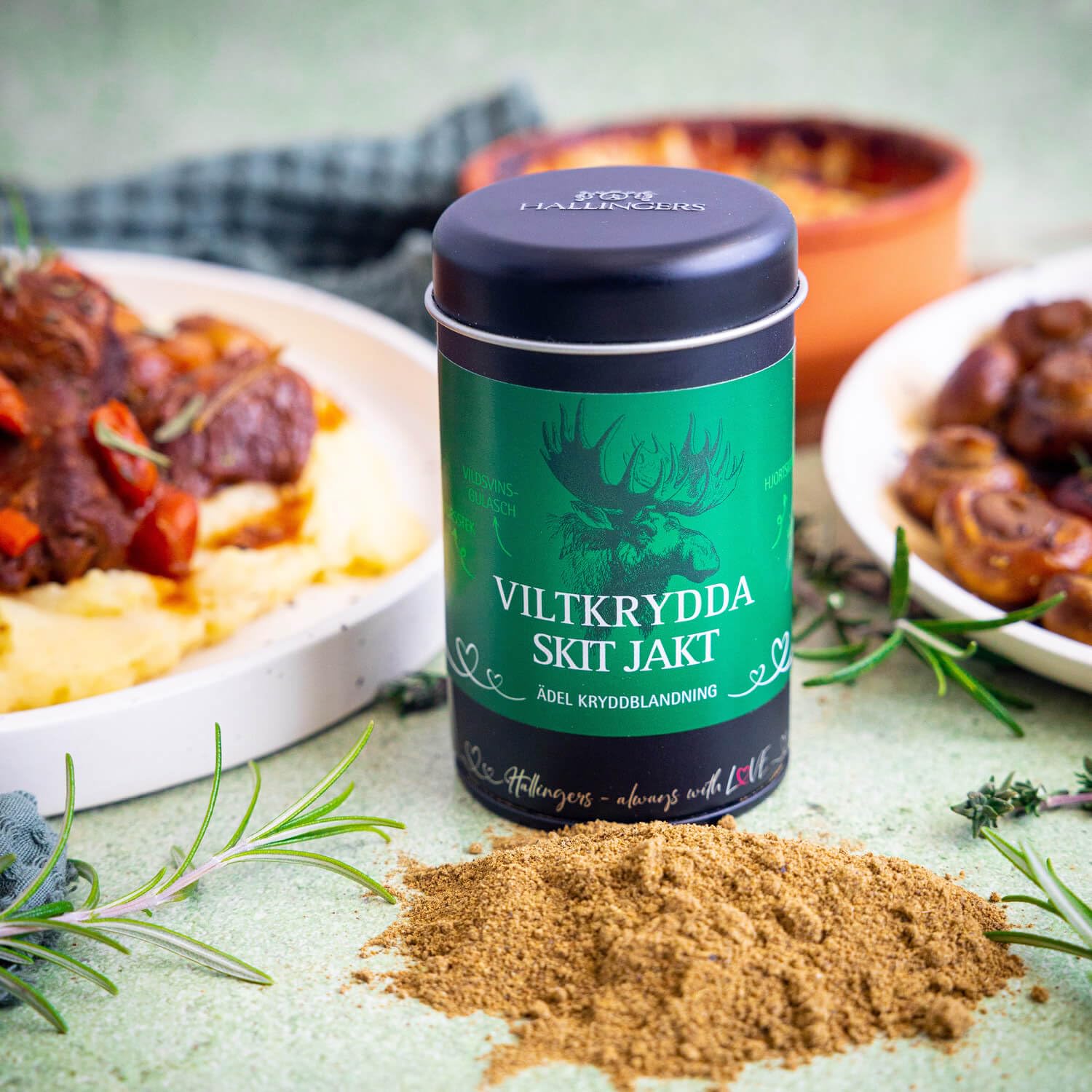 hallingers-viltkrydda-gew-rzmischung-wild-60g-geschenk-dose image 2