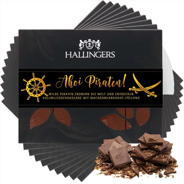 hallingers-schokolade-ahoi-piraten-macadamia-nougat-10x-f-r-jungen image 1