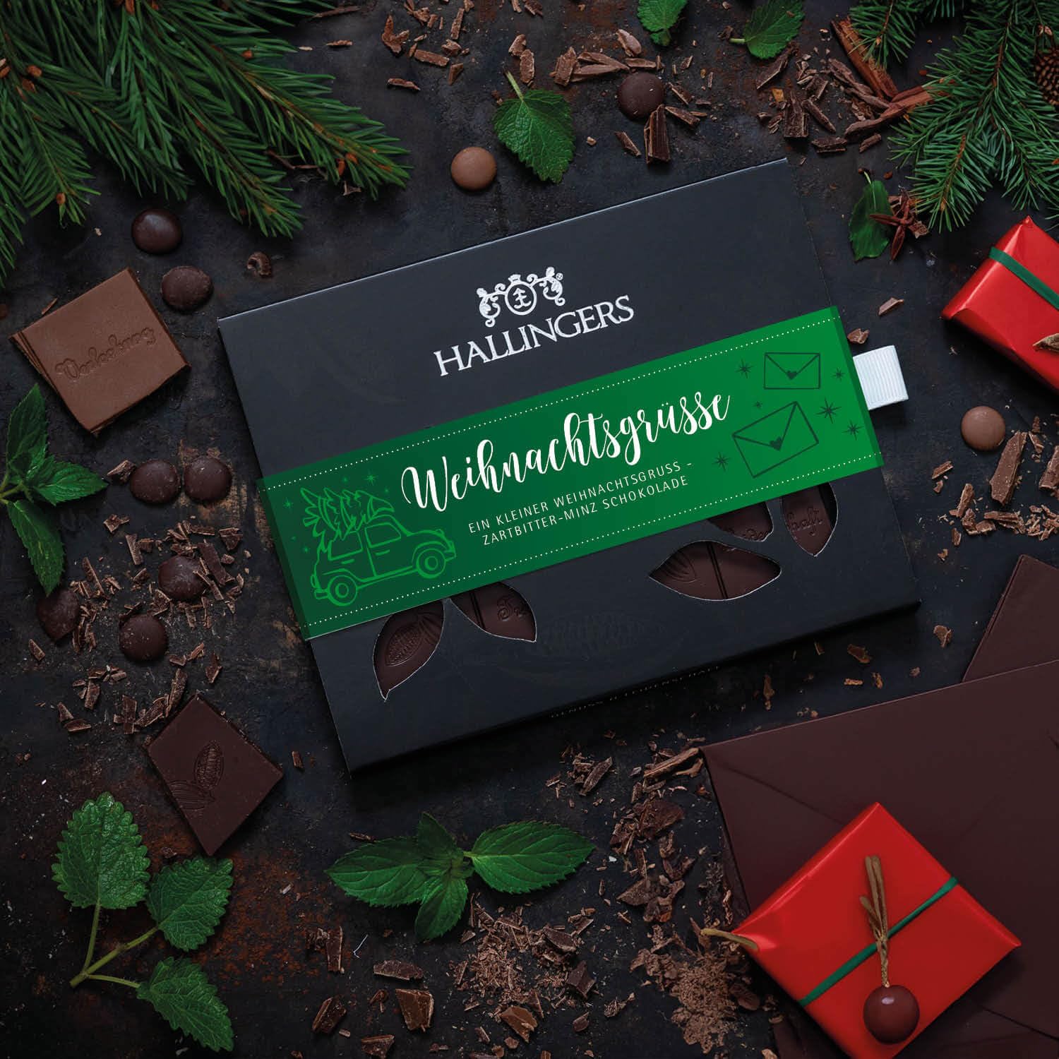 hallingers-schokolade-weihnachtsgr-e-tafel-minze-90g-vegan image 2