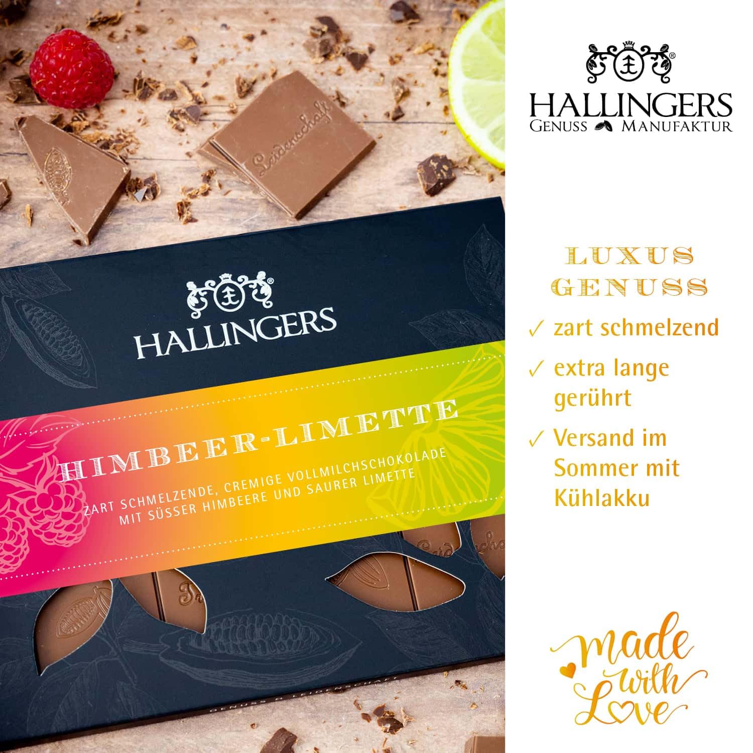 hallingers-schokolade-himbeer-limette-tafel-90g-vollmilch image 3