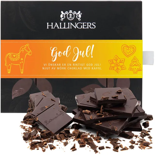 hallingers-schokolade-god-jul-yellow-vegane-tafel-90g-karton image 1