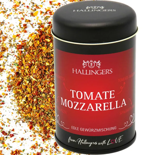 hallingers-kochen-tomatengew-rz-tomate-mozzarella-dose-65-g image 1
