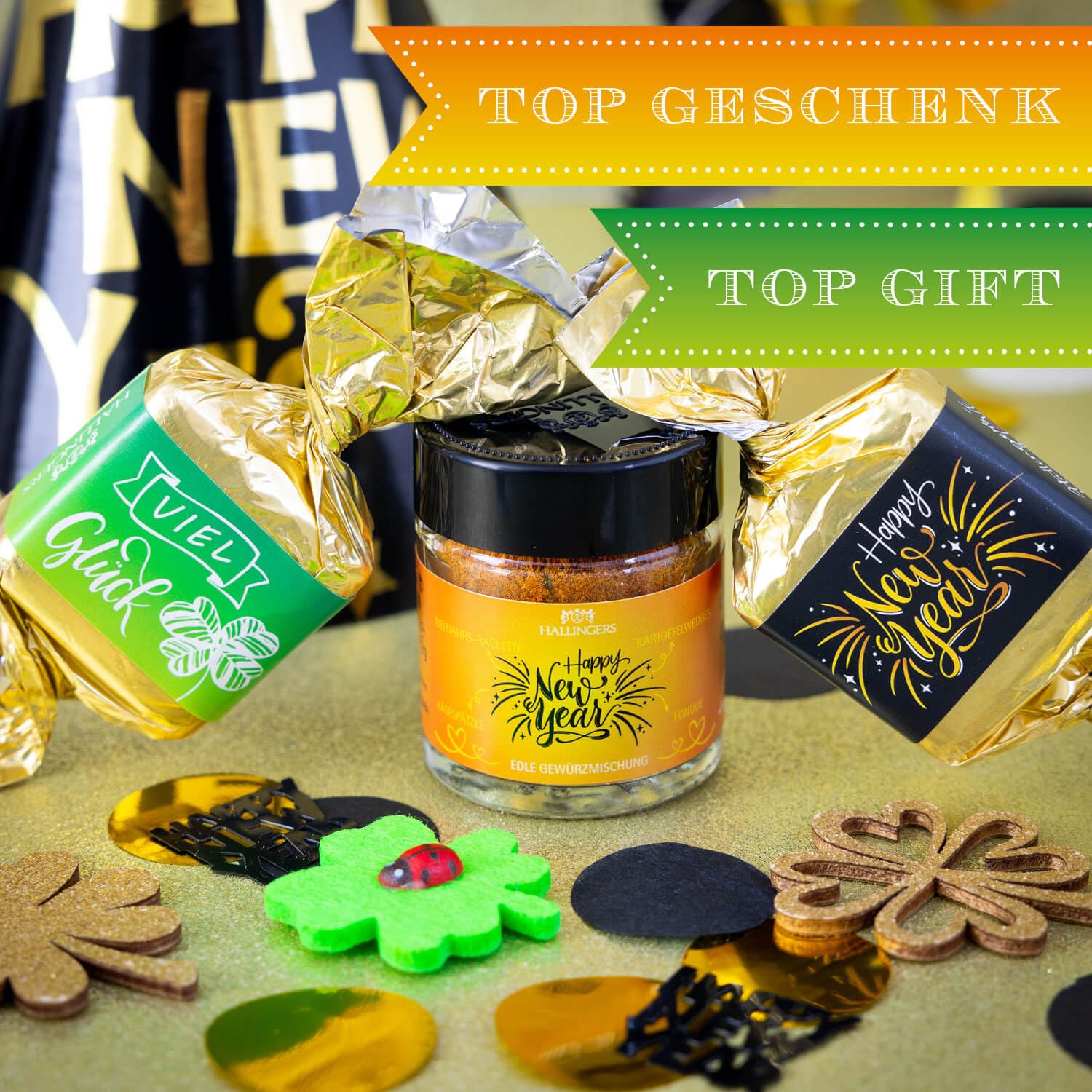 hallingers-geschenkesets-happy-new-year-wundert-te-68g-nougat image 3
