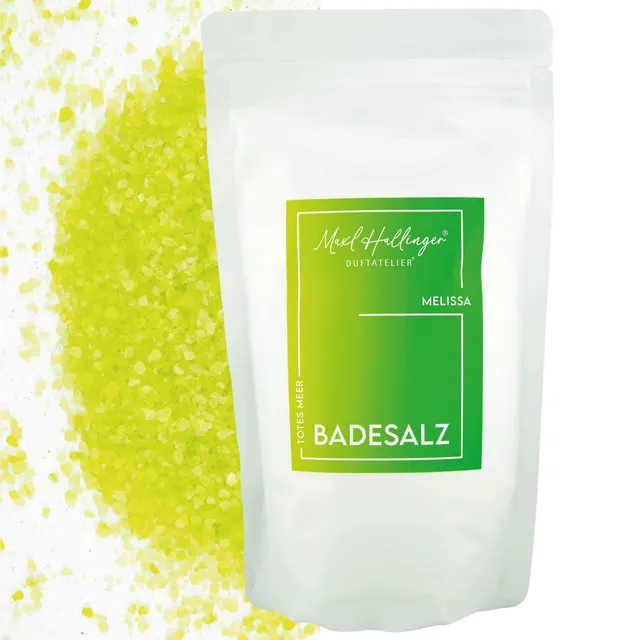 hallingers-wellness-melissa-badesalz-400g-totes-meer image 1
