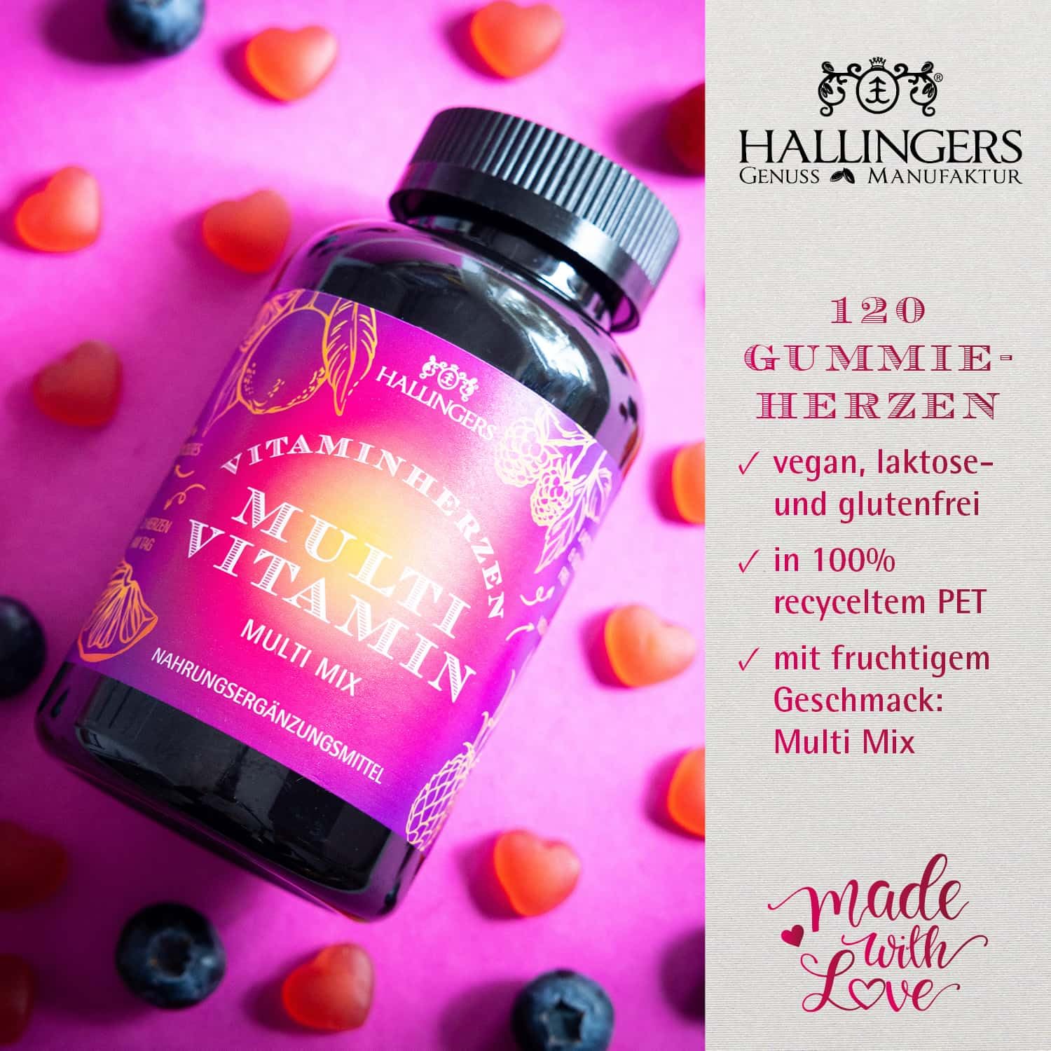 hallingers-wellness-multi-vitamin-gummies-120-vegan image 3