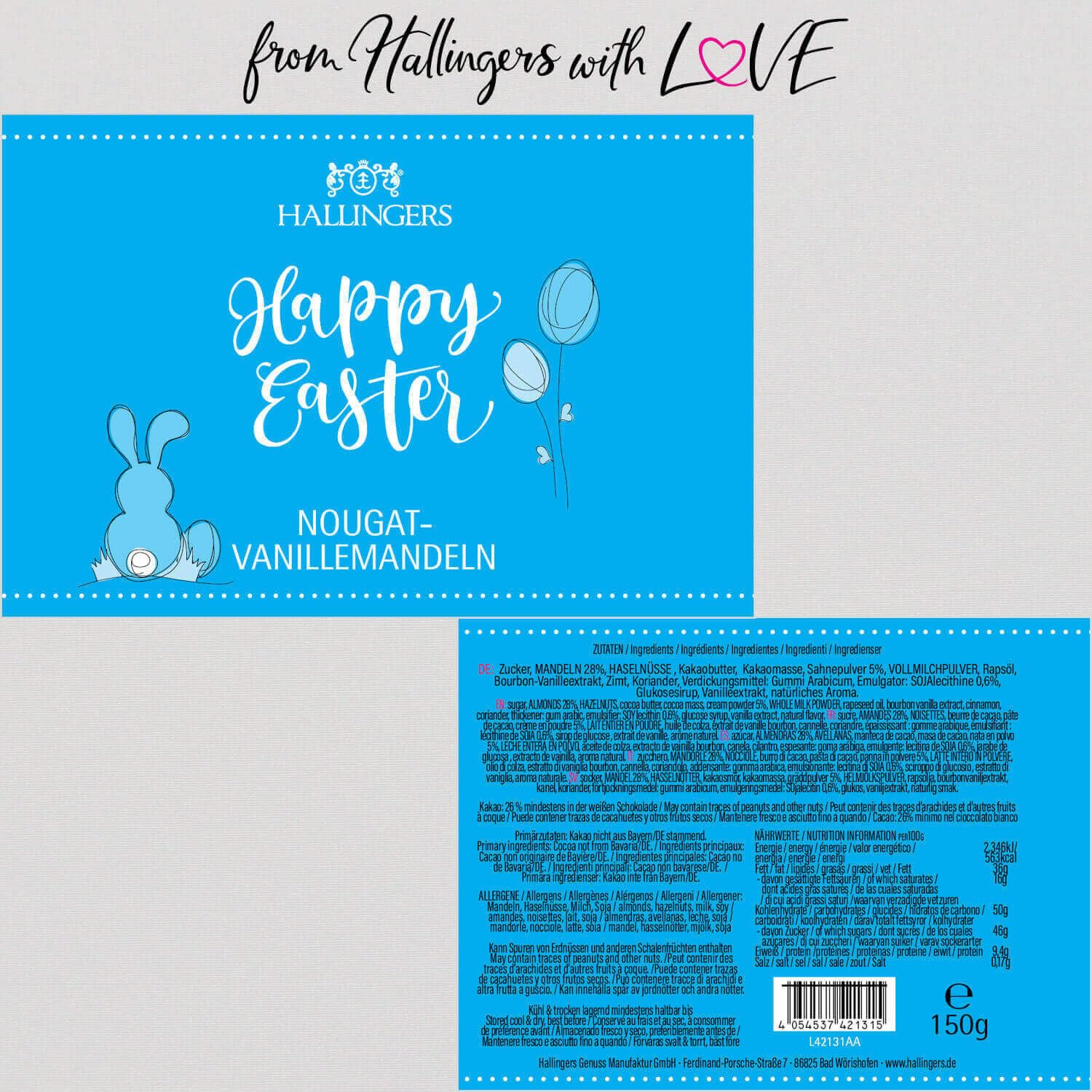 hallingers-happy-easter-nougat-mandeln-150-g-geschenkdose image 6