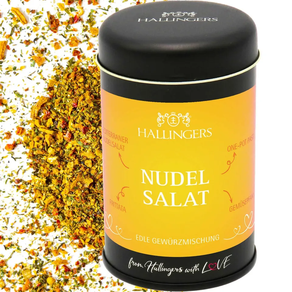 hallingers-kochen-nudel-salat-gew-rz-75g-dose image 1
