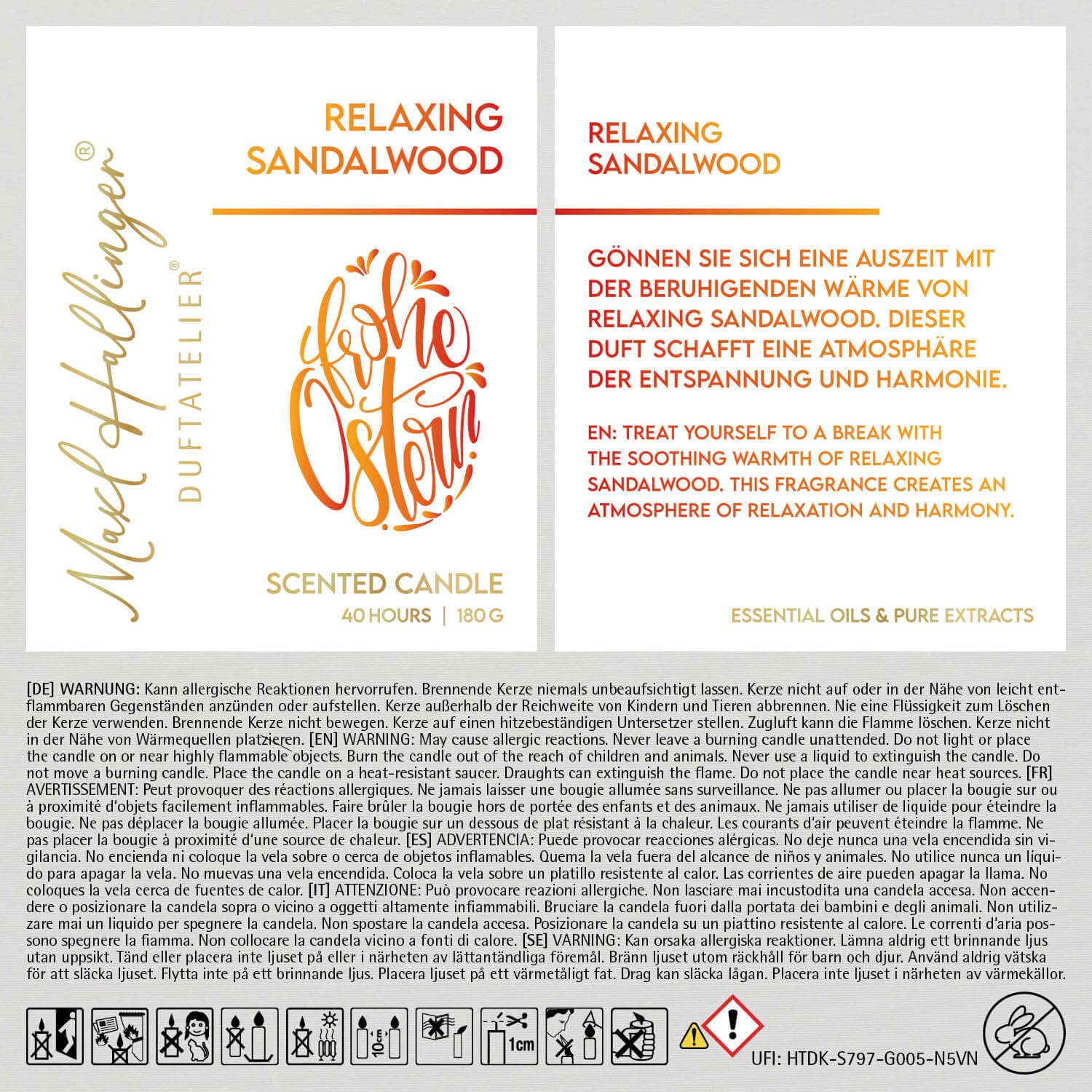hallingers-spirituals-frohe-ostern-osterei-duftkerze-180g-sandelholz image 6