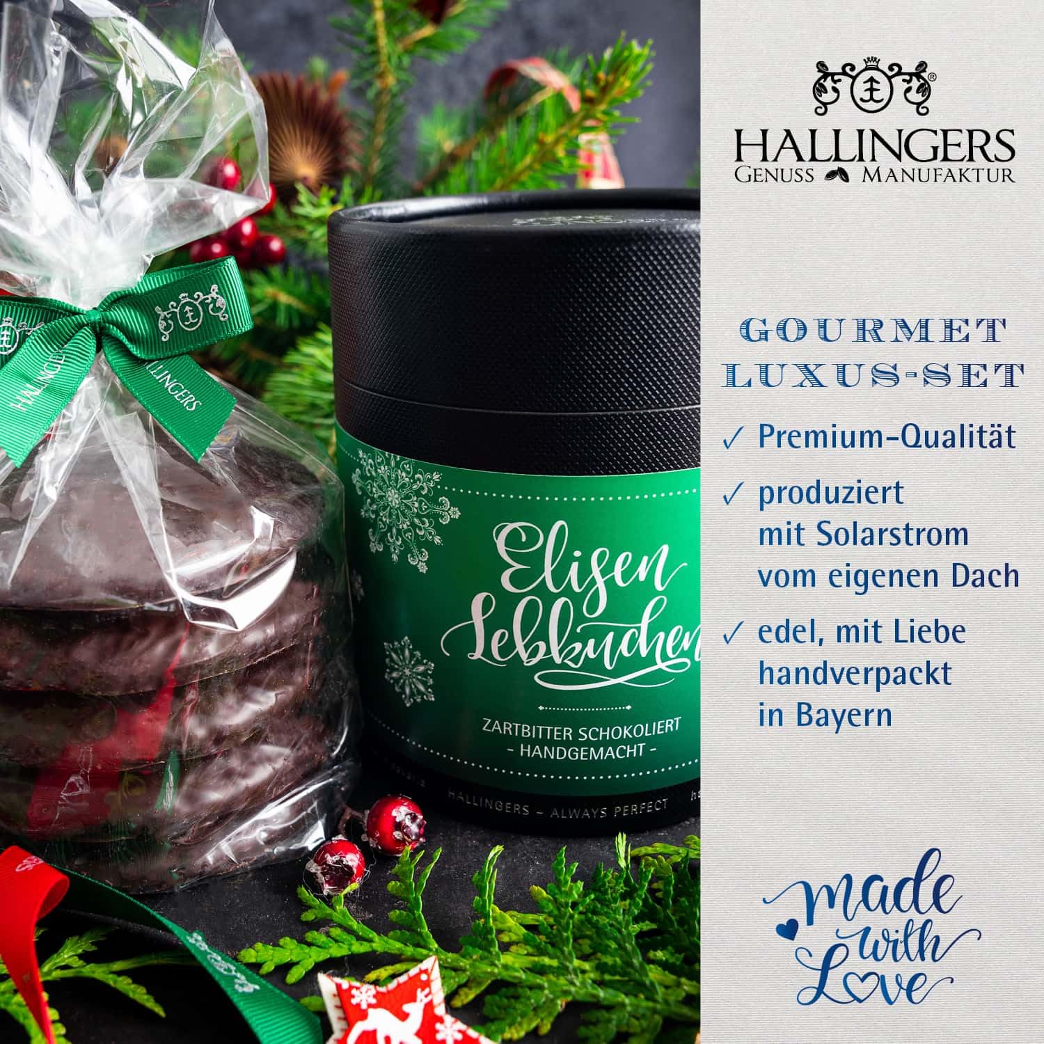 hallingers-s-e-weihnachten-geschenkkorb-xxl-1050g-schoko image 2