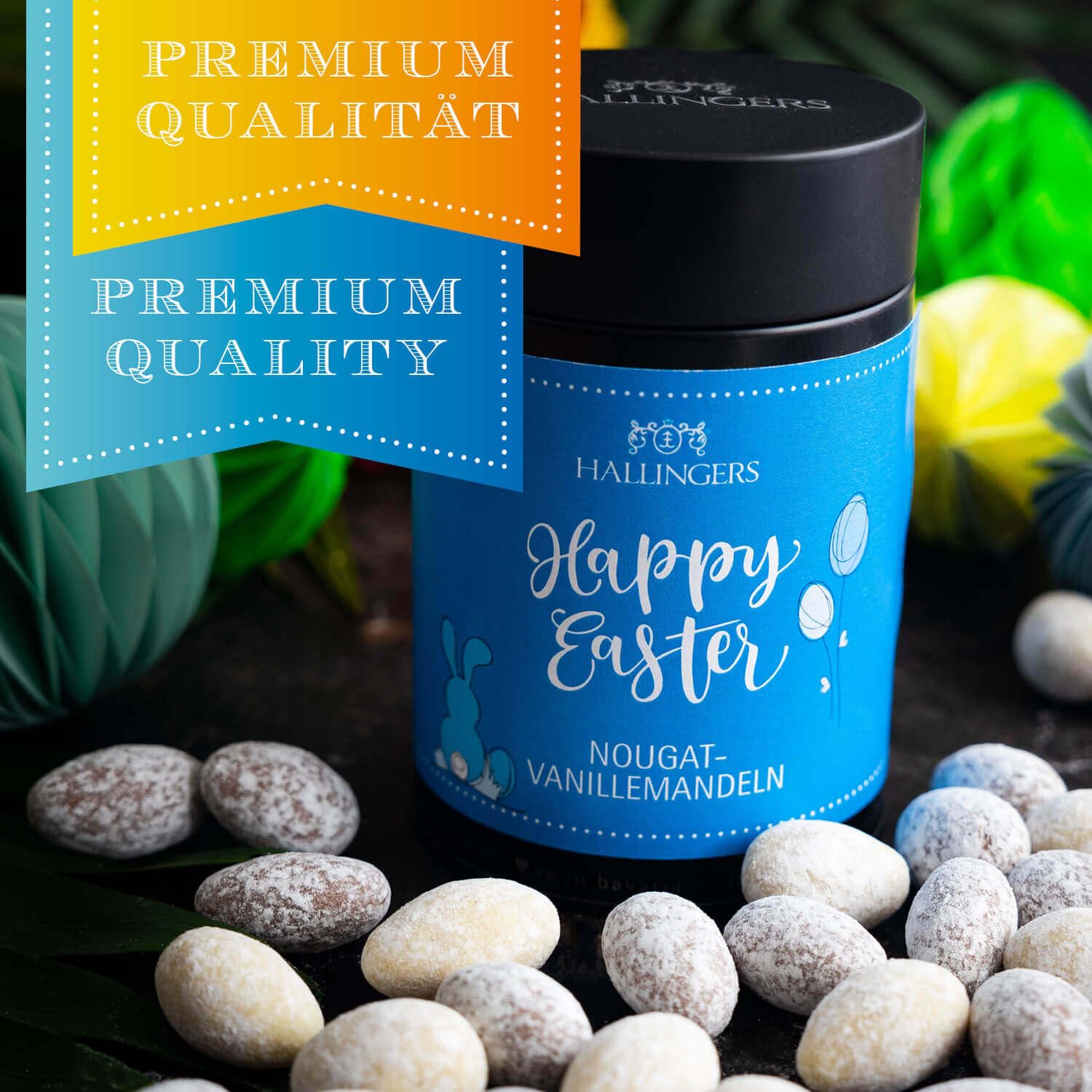 hallingers-happy-easter-nougat-mandeln-150-g-geschenkdose image 3