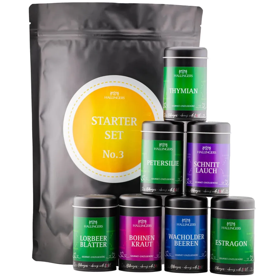 hallingers-starter-set-no-3-gew-rzset-aromadosen-tragetasche-250g image 1