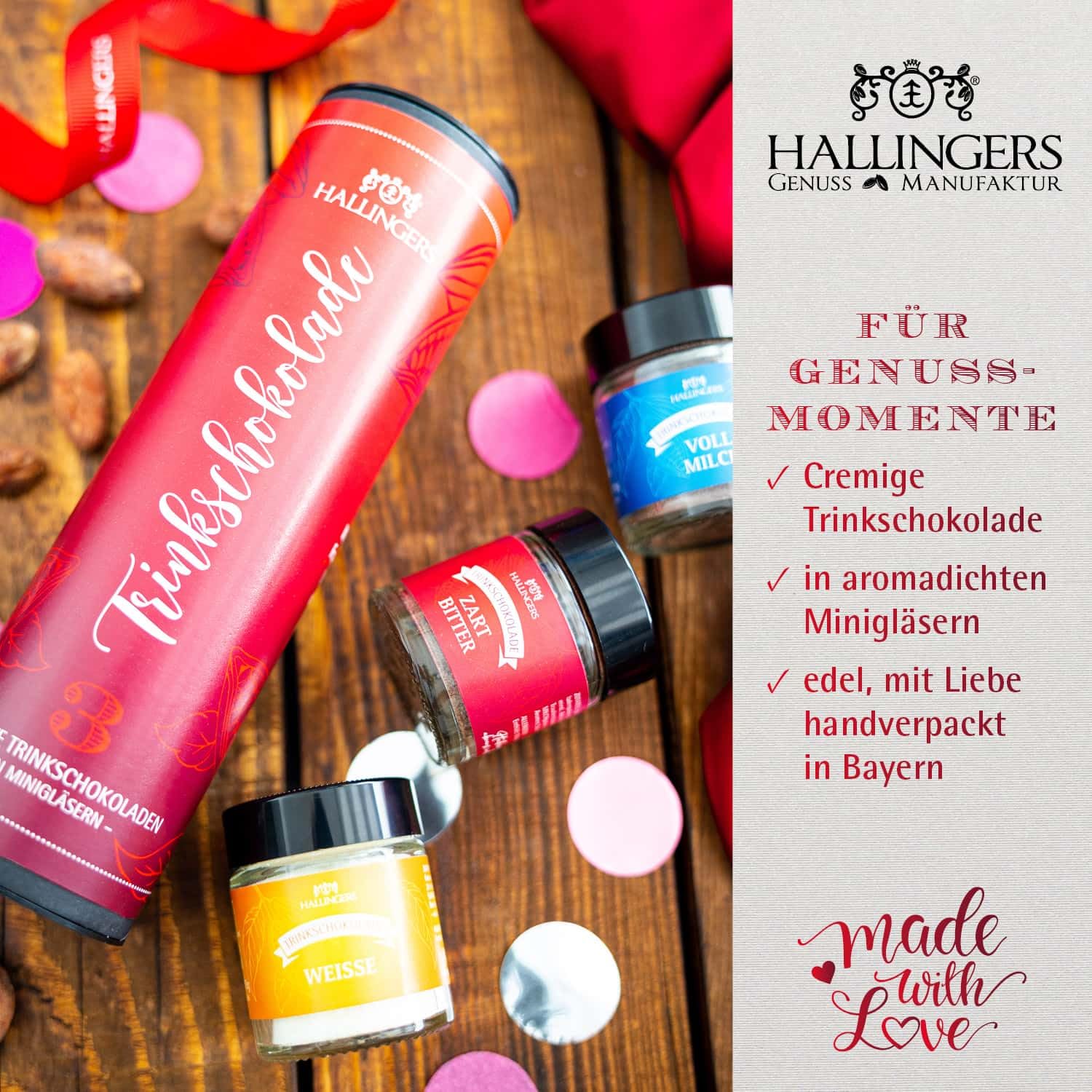 hallingers-geschenkesets-trinkschokolade-geschenkset-3-minigl-ser-57g image 4