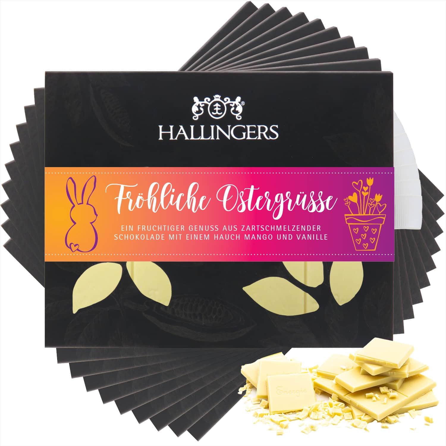 hallingers-fr-hliche-ostergr-e-wei-e-schokolade-mango-vanille-10x image 1