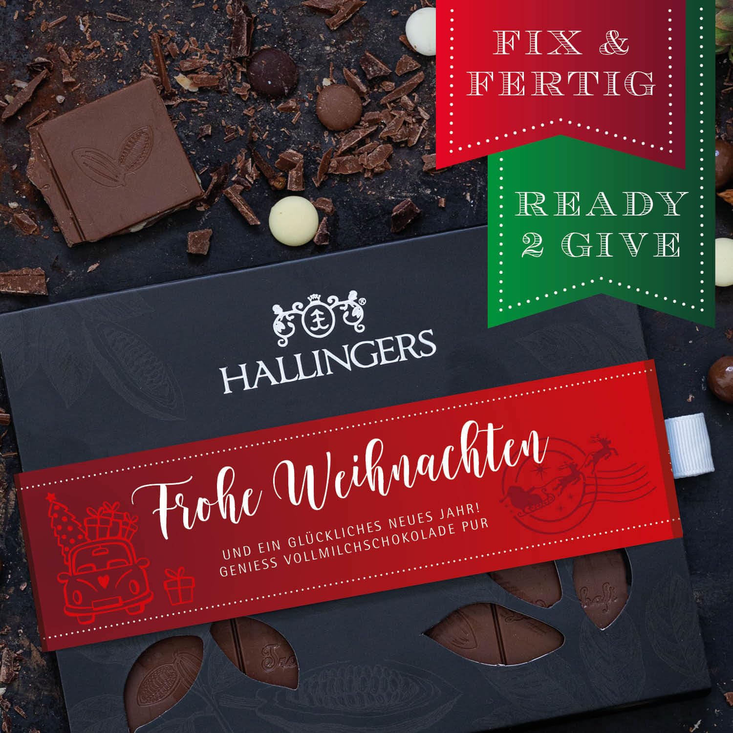 hallingers-schokolade-frohe-weihnachten-tafel-90g-pur-vollmilch image 3