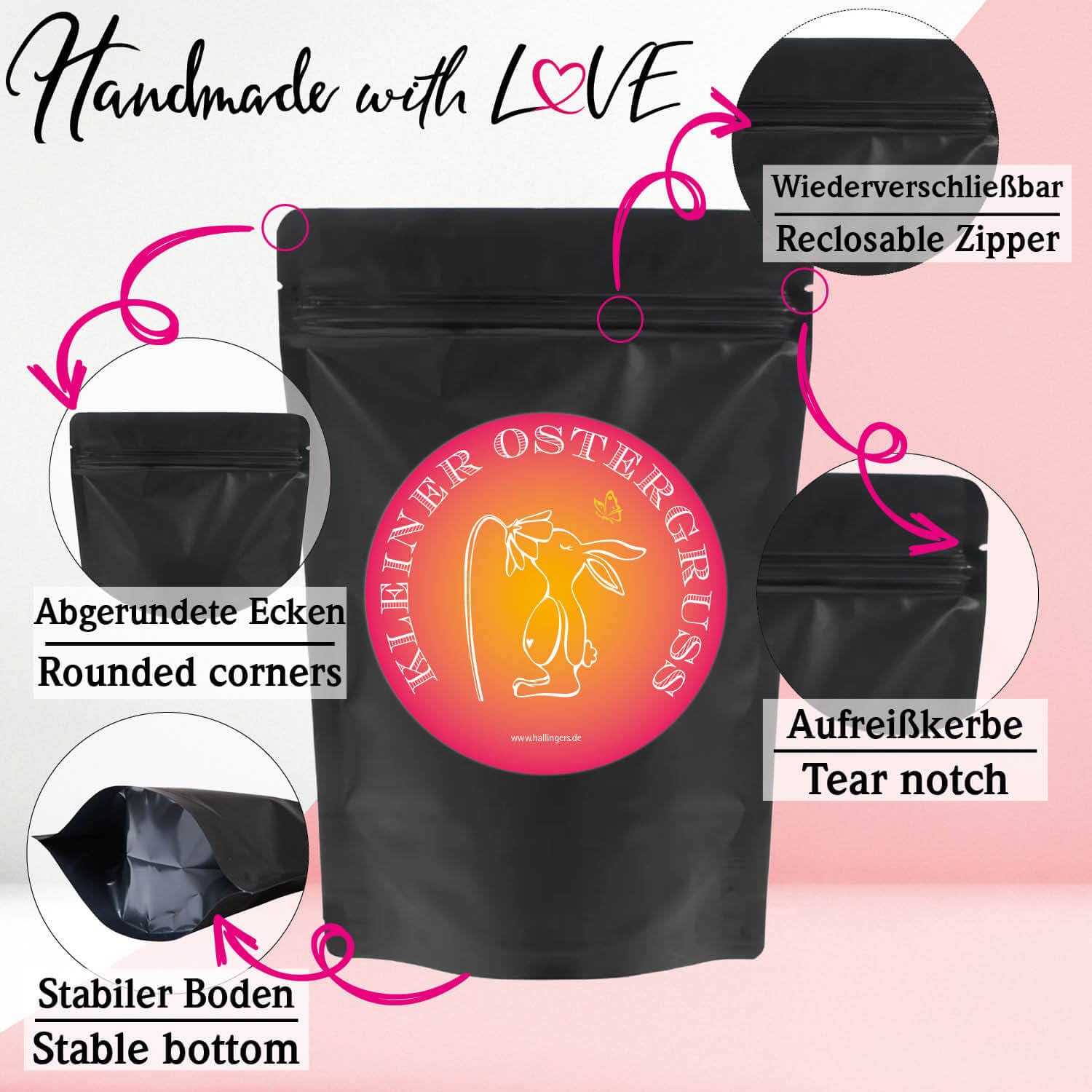 hallingers-geschenkesets-kleiner-ostergru-pink-teeset-29g image 8