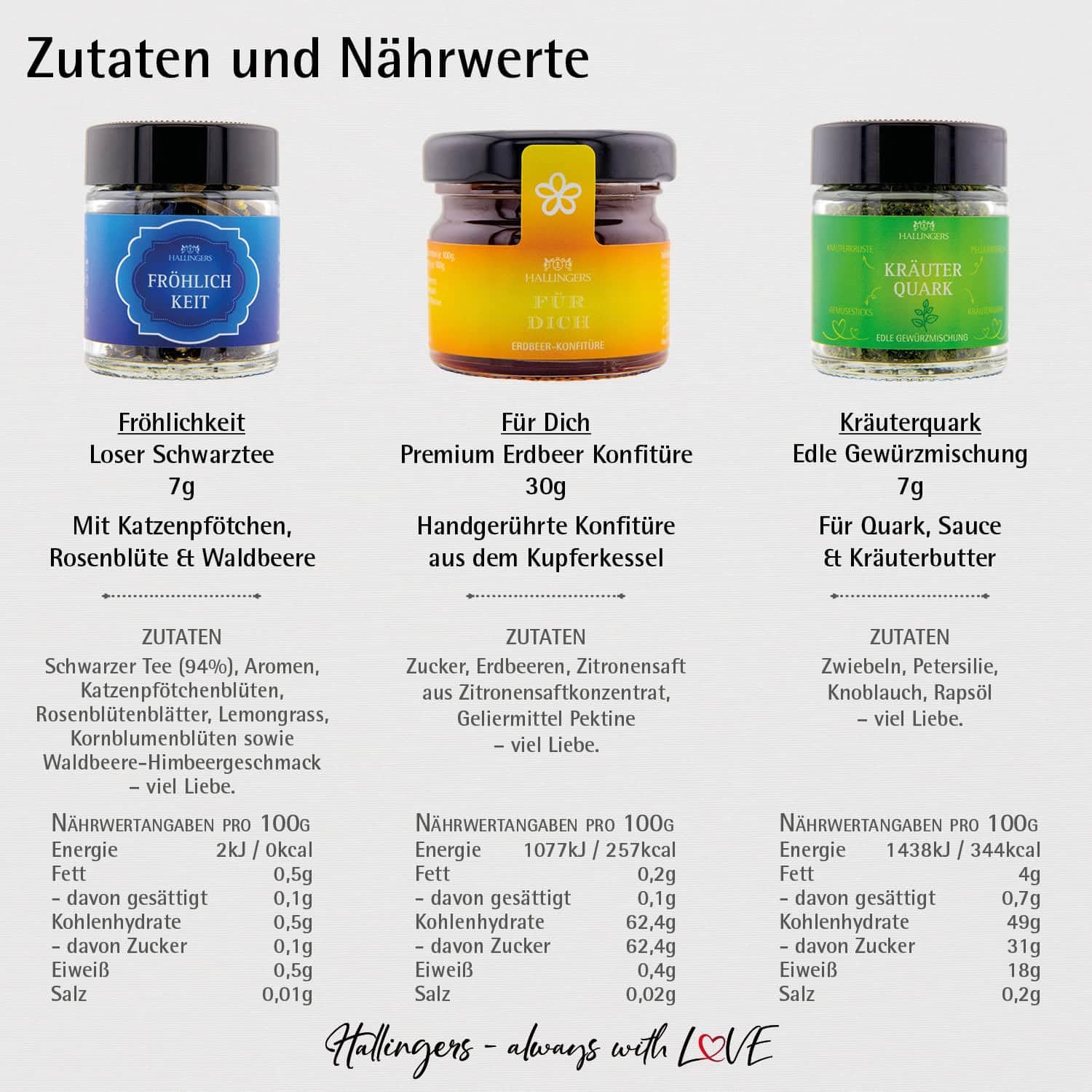hallingers-geschenkesets-herzlich-willkommen-feinkost-set-3-minigl-ser-vegan image 2