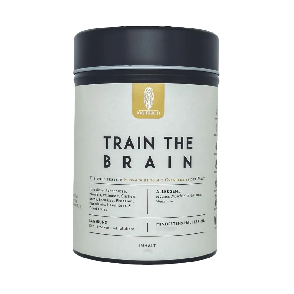 1001-frucht-n-sse-train-the-brain-nussmix-250-g-cranberry image 1