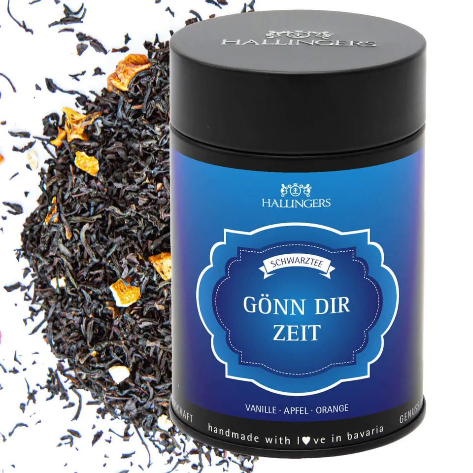 hallingers-g-nn-dir-zeit-schwarztee-orange-geschenkdose-85-g image 1