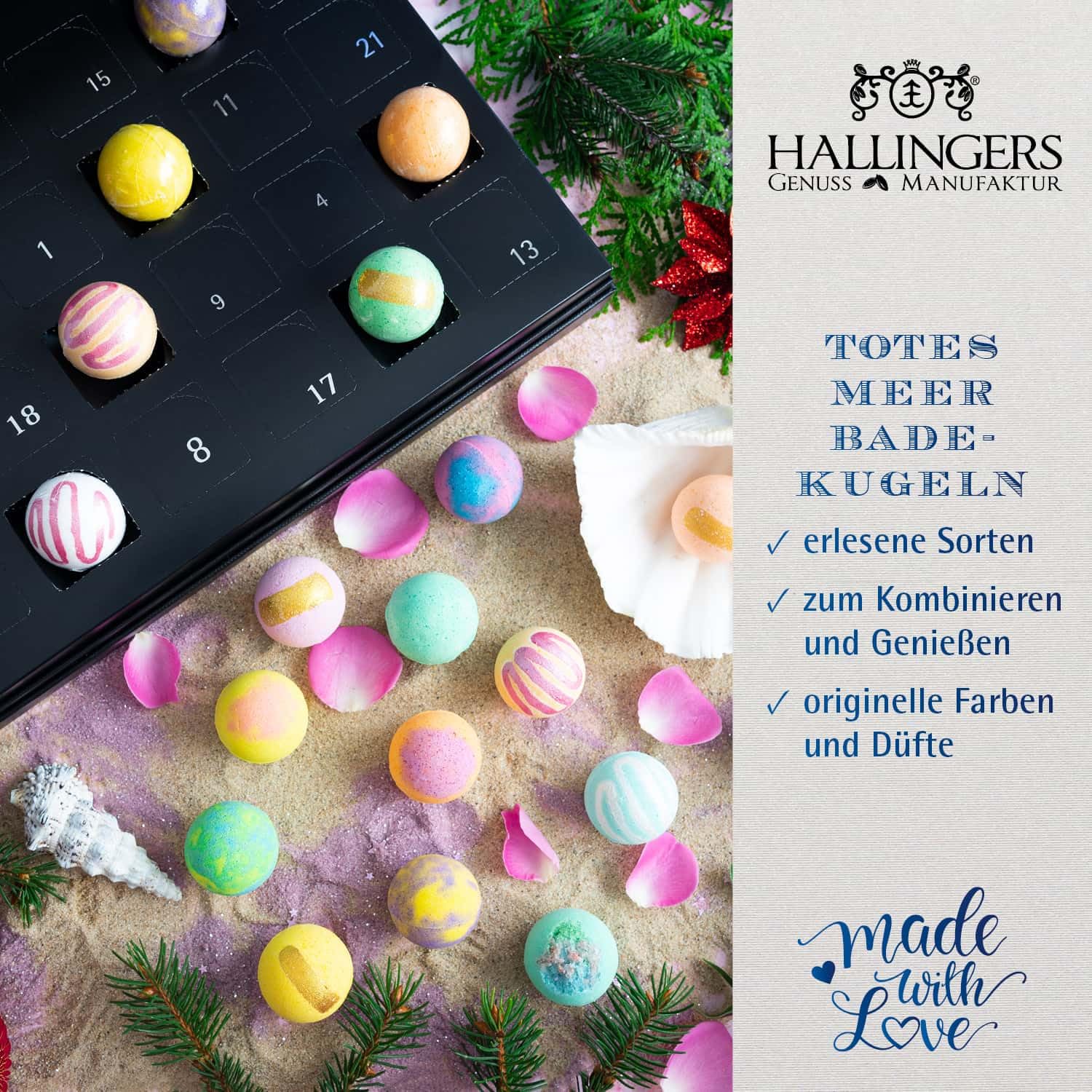hallingers-adventskalender-83036-luxury-bath-bombs-24-badebomben image 3