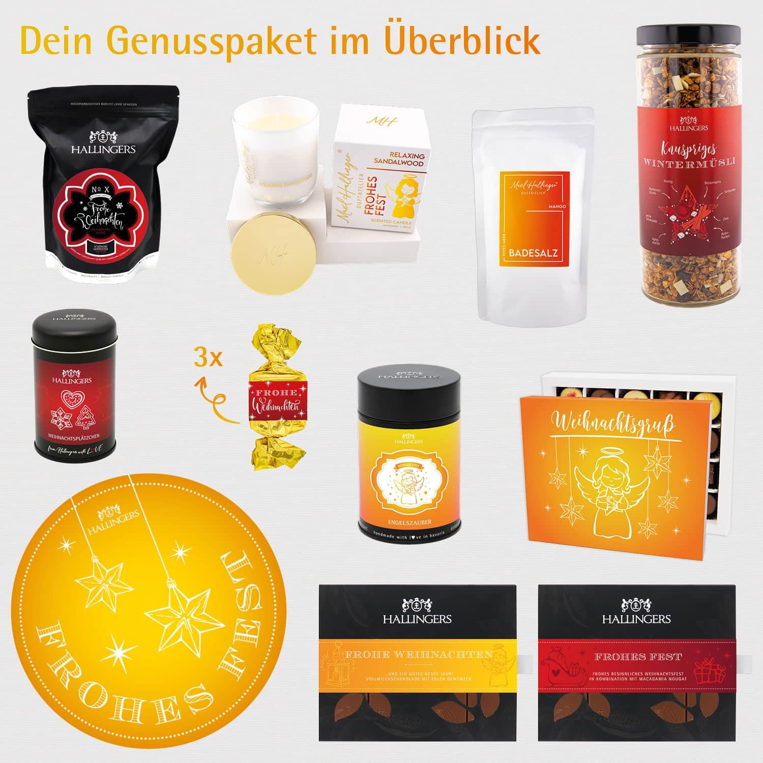 hallingers-geschenkset-frohes-fest-xxl-geschenkkorb-feinkost-2274g image 6