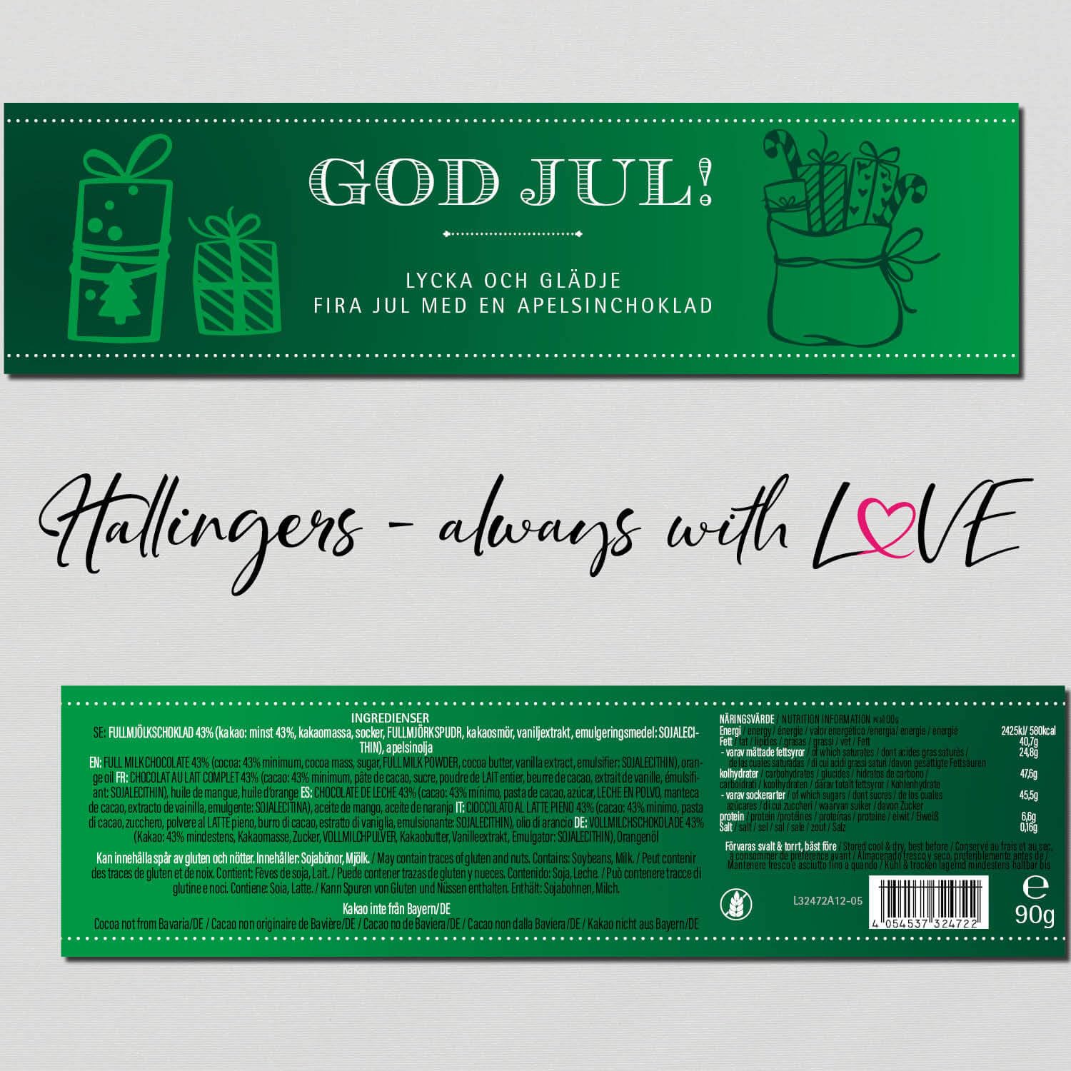 hallingers-god-jul-green-orange-schokolade-tafel-90g image 6