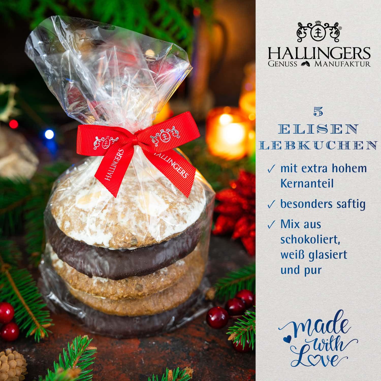 hallingers-gen-sse-elisen-lebkuchen-selection-5er-t-te image 2