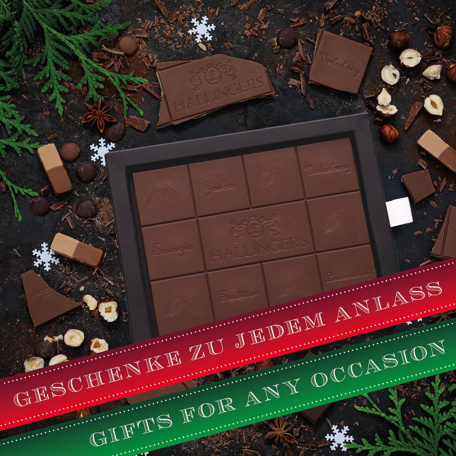 hallingers-schokolade-frohes-fest-tafel-macadamia-nougat-90-g image 4