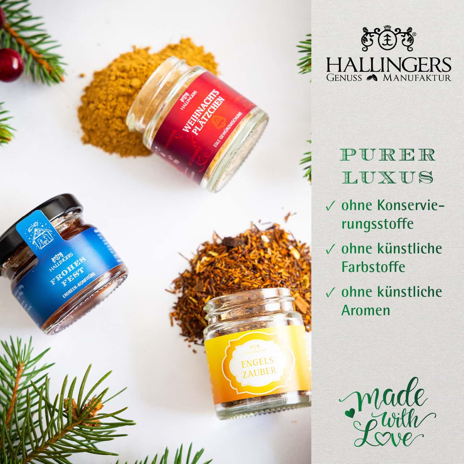 hallingers-geschenkesets-weihnachtsgr-e-feinkost-set-3x-vegan image 5