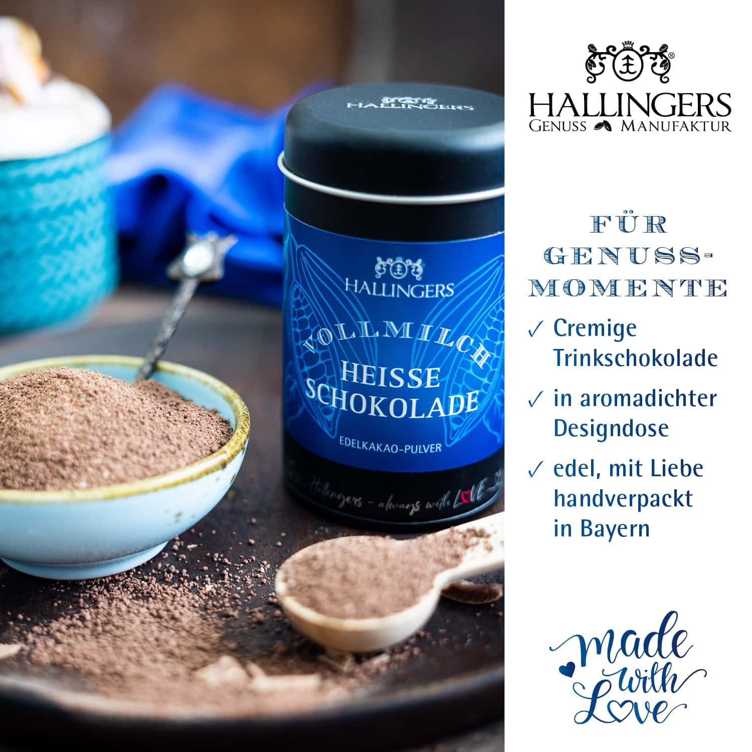 hallingers-vollmilch-trinkschokolade-pulver-edelvollmilch-geschenkdose image 5