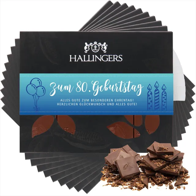 hallingers-genuss-manufaktur-schokolade-zum-80-geburtstag-10x-pur image 1