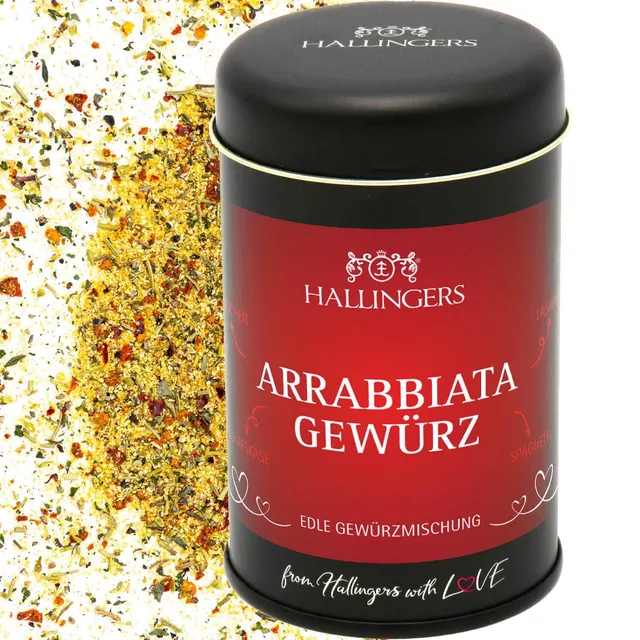 hallingers-kochen-feuriges-arrabbiata-gew-rzmischung-95g image 1