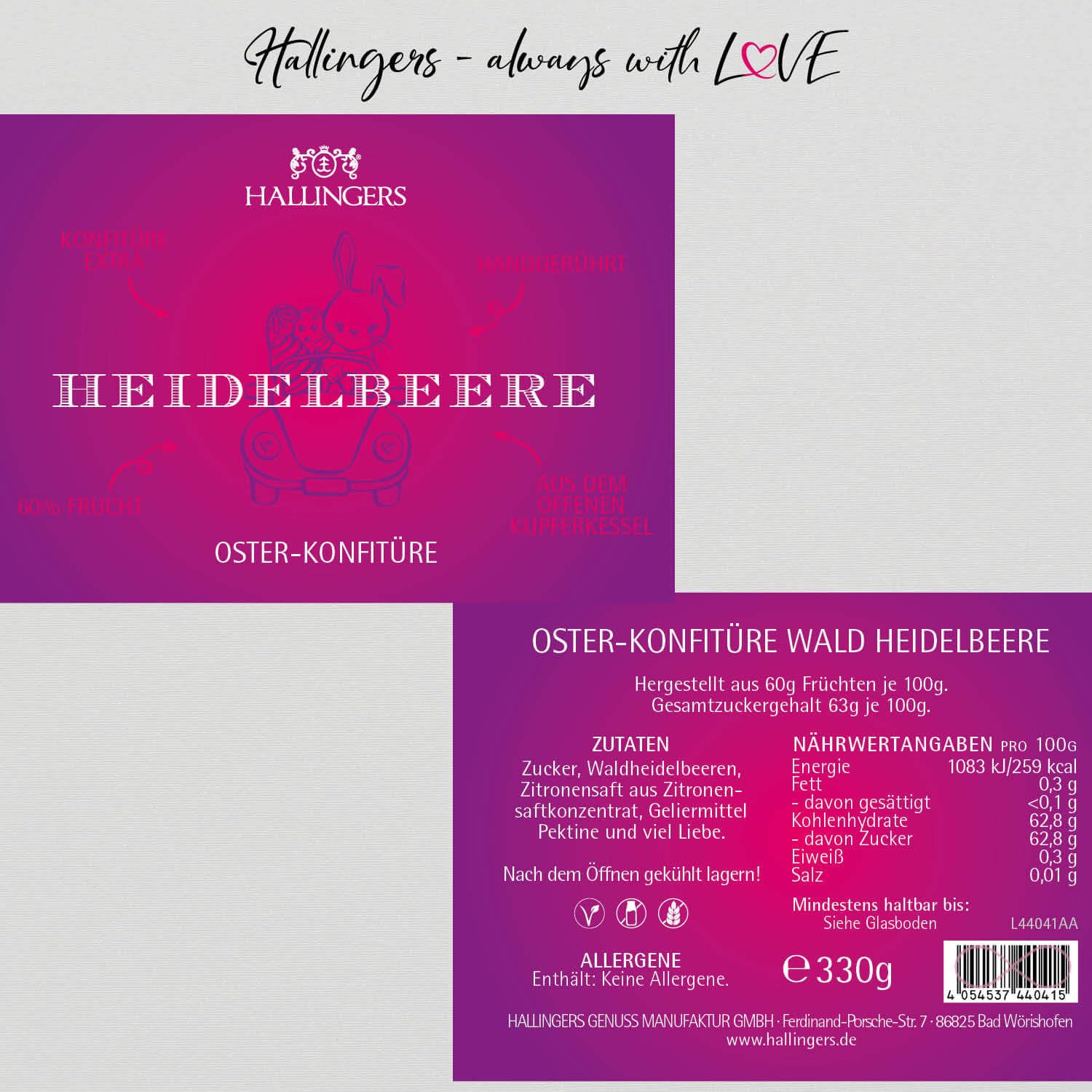 hallingers-oster-konfit-re-waldheidelbeere-marmelade-330g-glas image 6