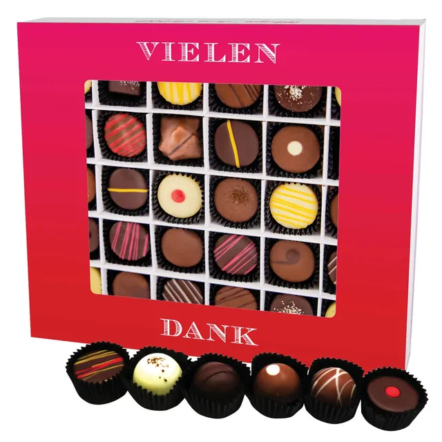 hallingers-pralinen-vielen-dank-geschenkbox-360g-mit-alkohol image 1