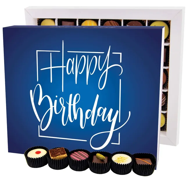 hallingers-pralinen-happy-birthday-blue-box-360g-ohne-alkohol image 1