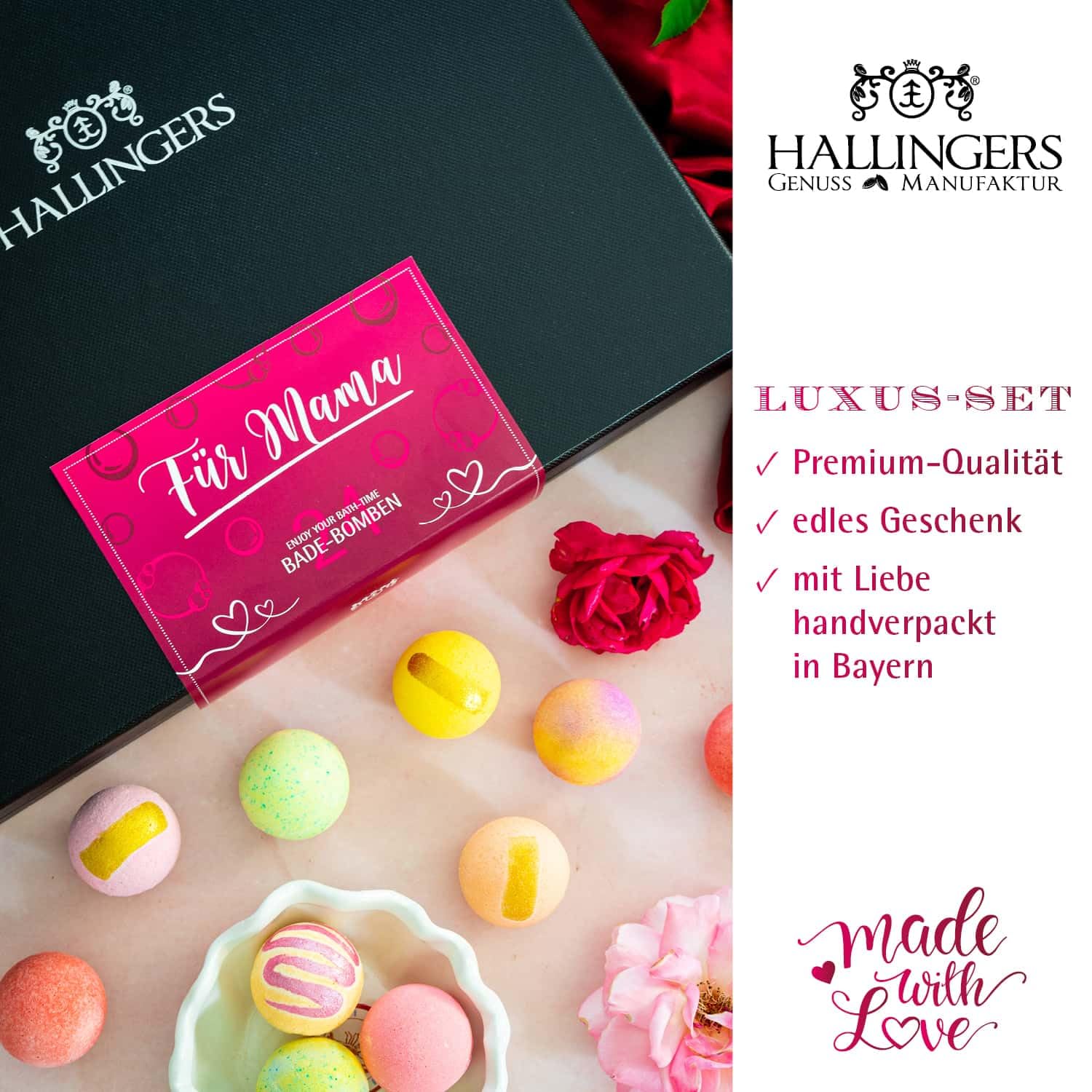 hallingers-wellness-f-r-mama-badebomben-set-24x-ostern-1080g image 2