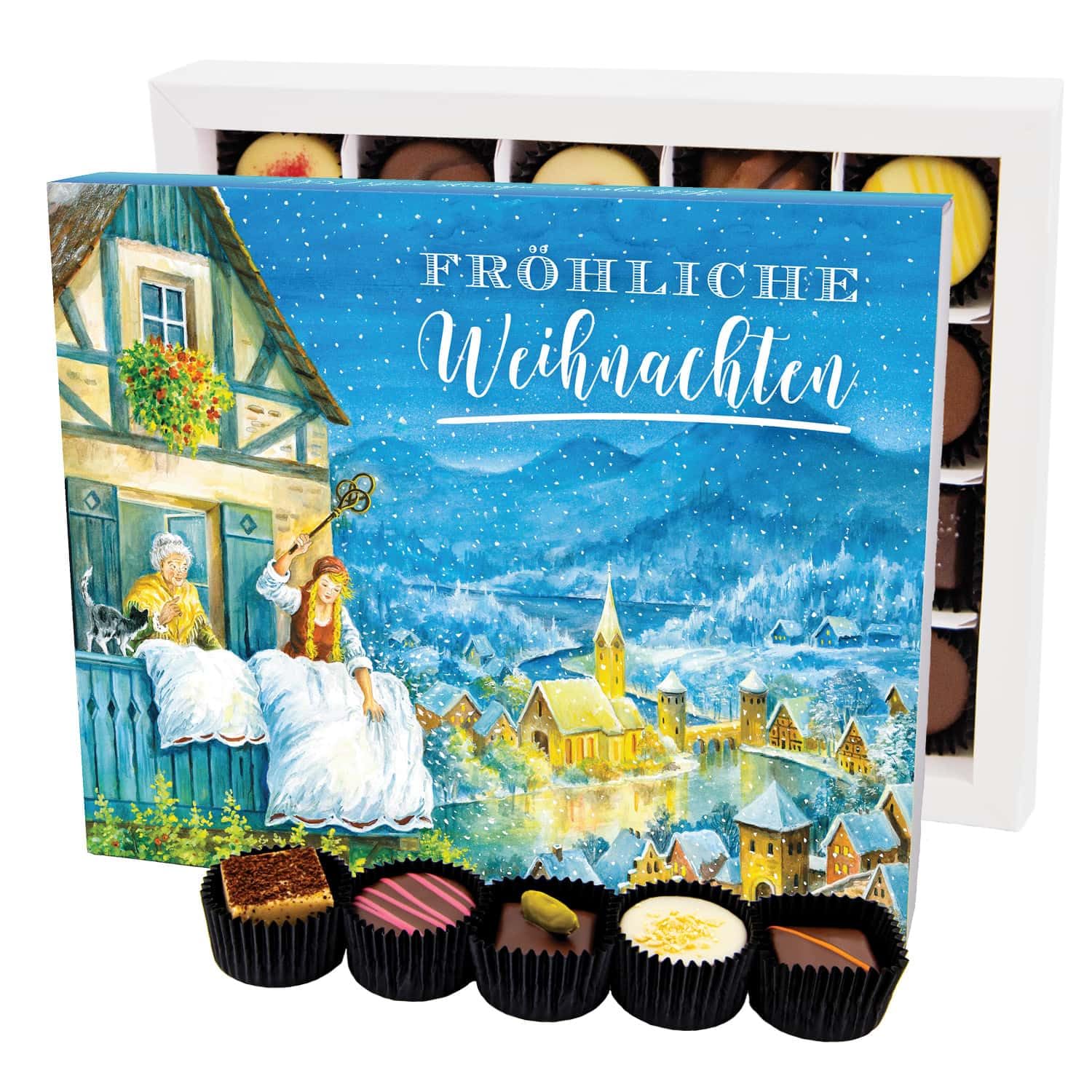 hallingers-pralinen-fr-hliche-weihnachten-pralinenbox-xl-240g image 1