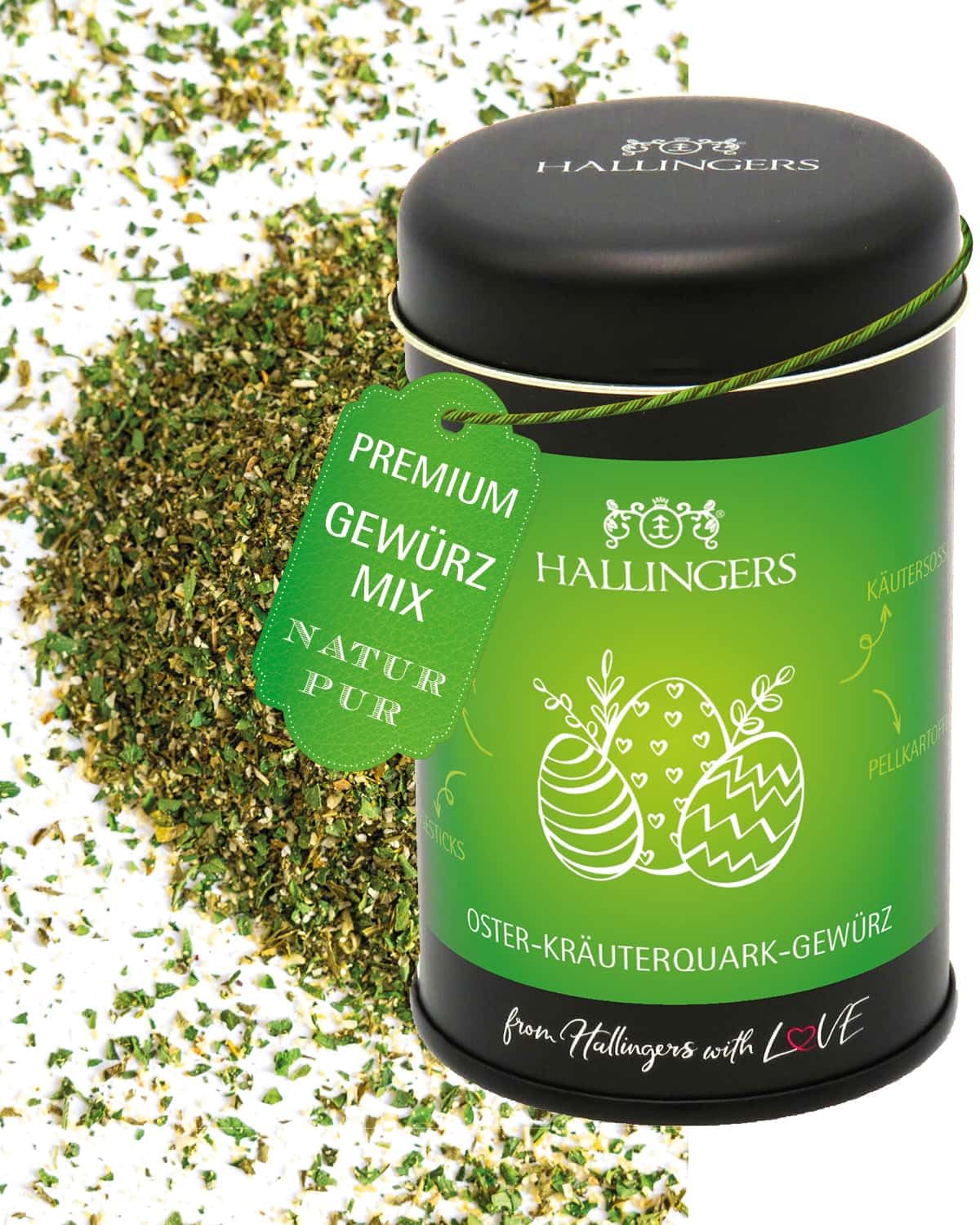 hallingers-kochen-oster-kr-uterquark-gew-rz-aromadose-55g image 1
