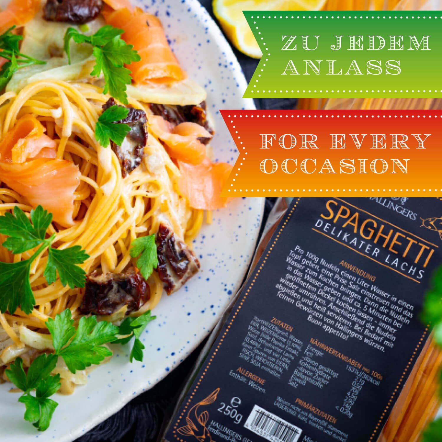 hallingers-kochen-spaghetti-lachs-pasta-250g-mit-freilandei image 4