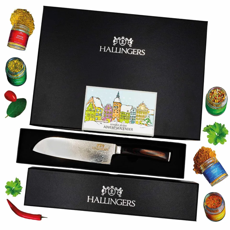 hallingers-adventskalender-2025-gew-rzkalender-24-gew-rze-santoku-messer image 1